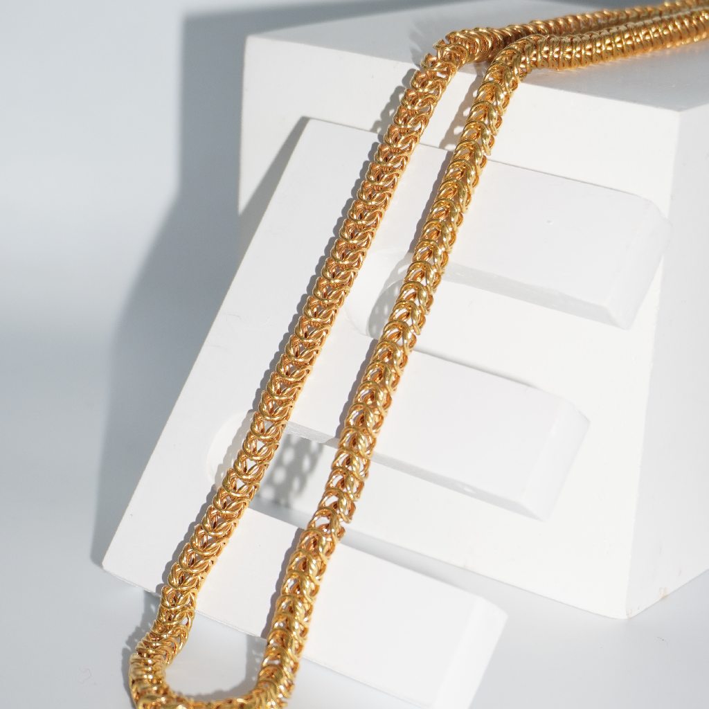22k Yellow Gold Gents Chain