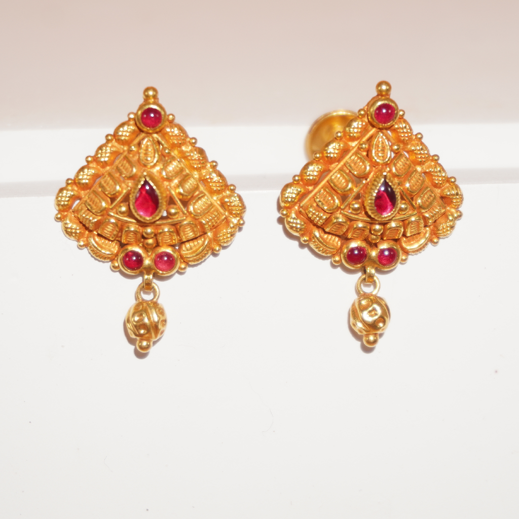 Antique 22k Gold  Earrings