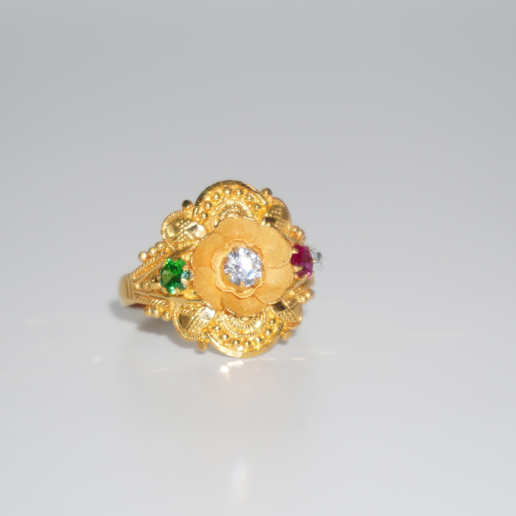 916 Gold Fancy Ladies Ring