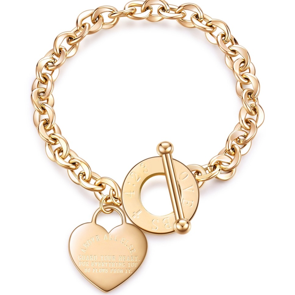 Steel bracelet "perfection"