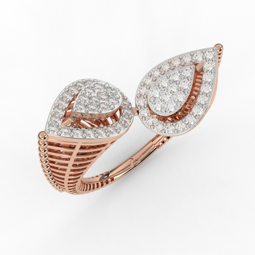 Elegant Lab Grown Diamond Party Wear Ring