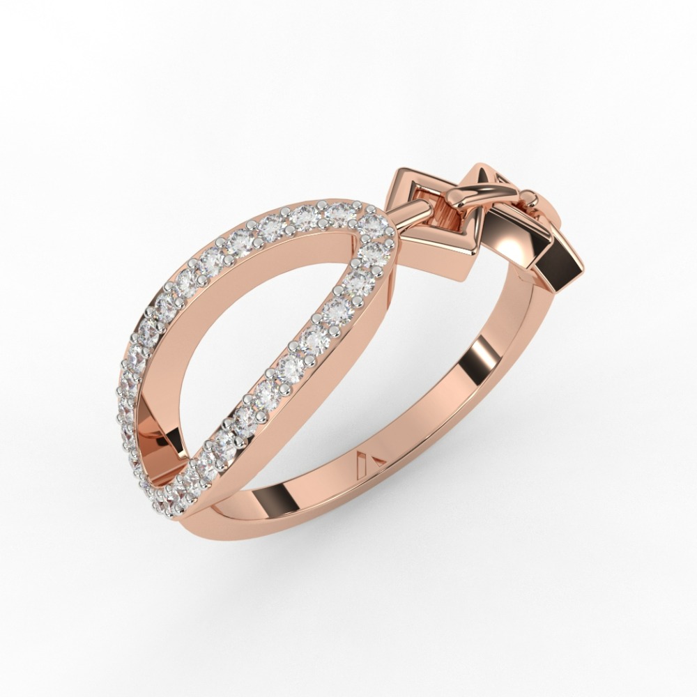 Sparkling Daily Wear Diamond Ring
