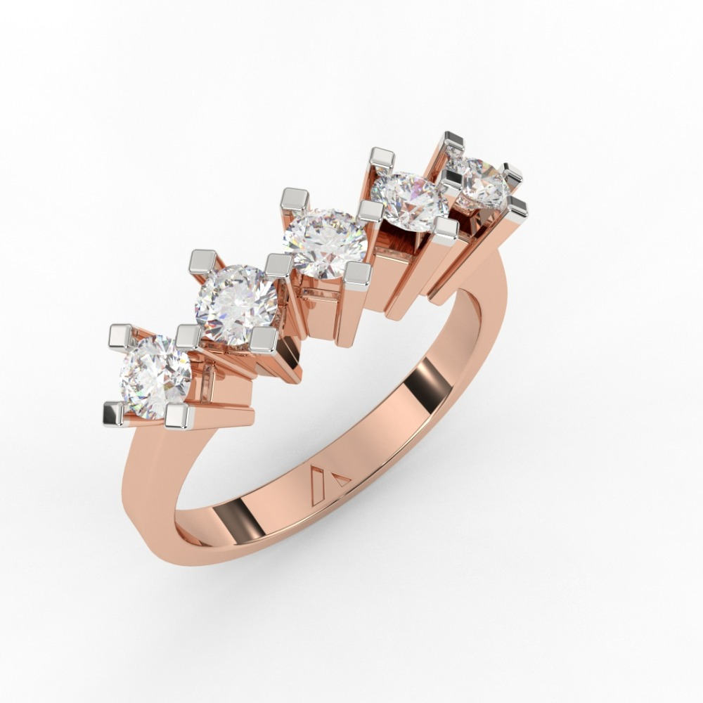 Five Diamond Classic Ring