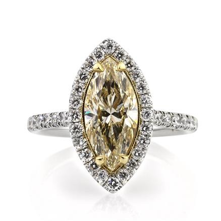 14K Gold Diamond Ring For Women
