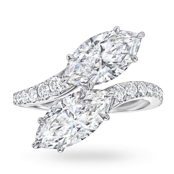 Marquise Cut Diamond Engagement Ring