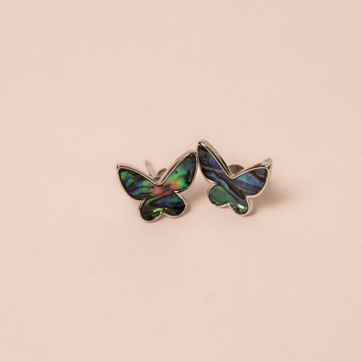 Rositaa Enamel Blue Butterfly Earring