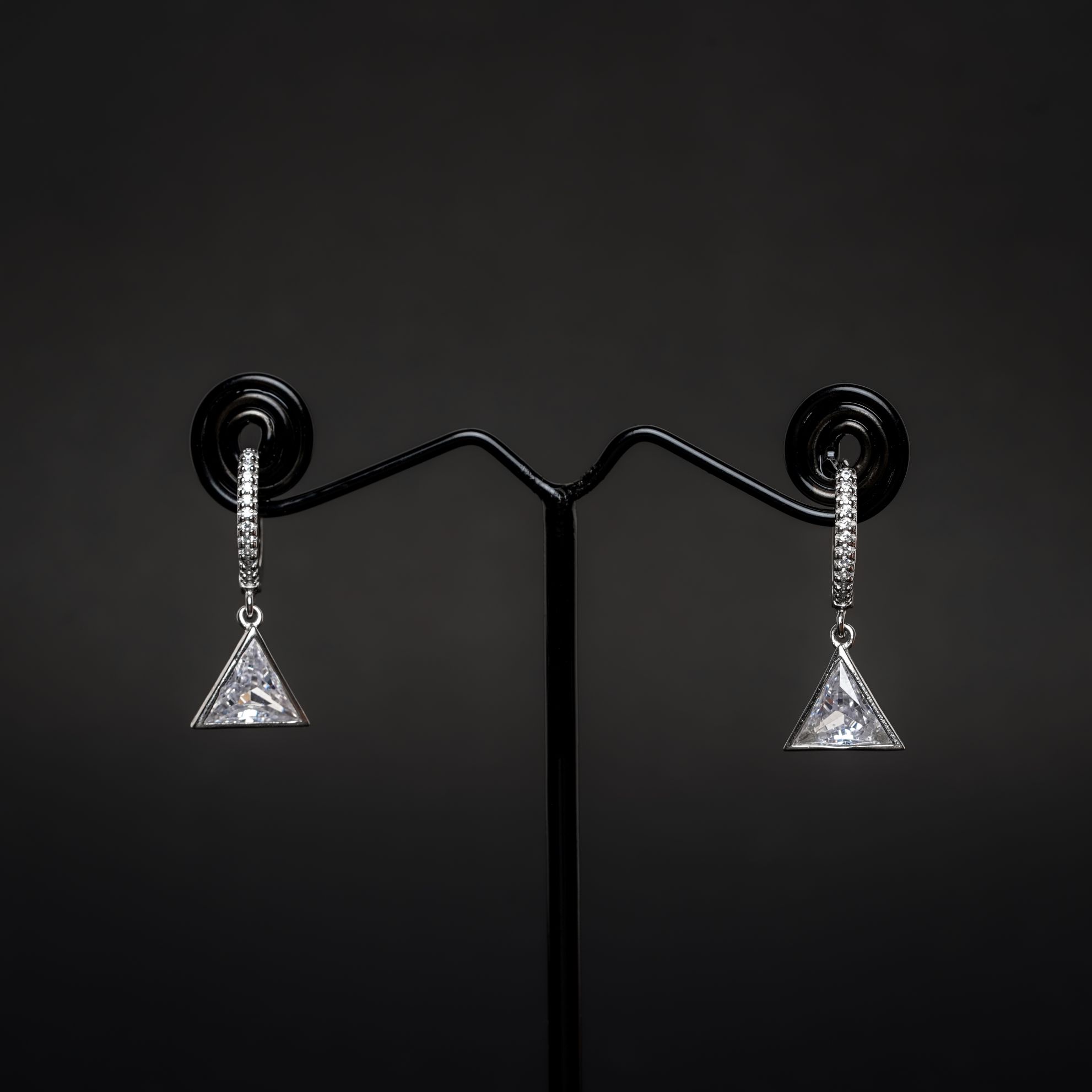 Geometric Beautiful Cubic Earring