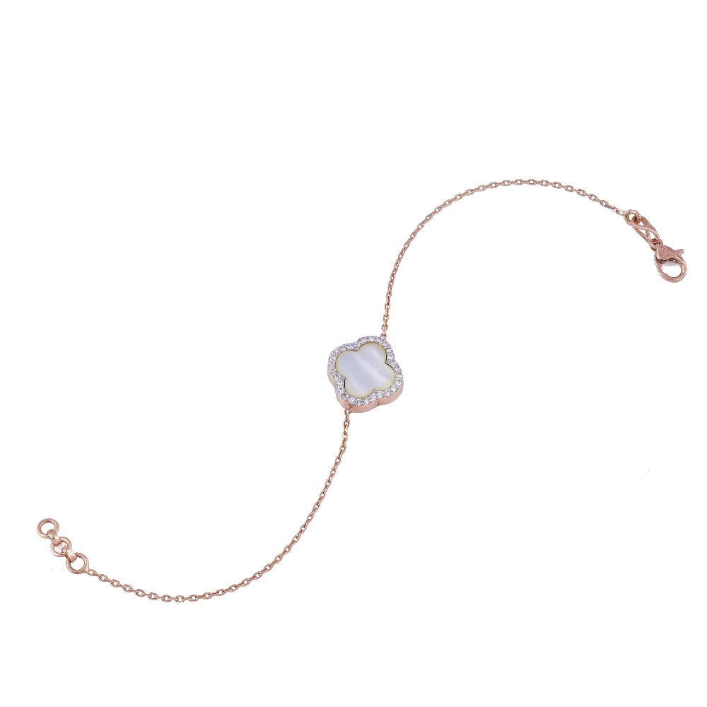 18k gold lab grown diamond trending bracelet