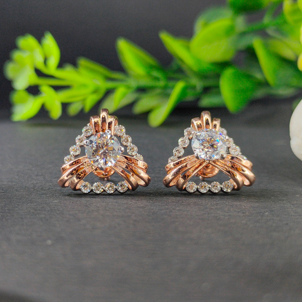 14k gold dazzling diamond earring jer7