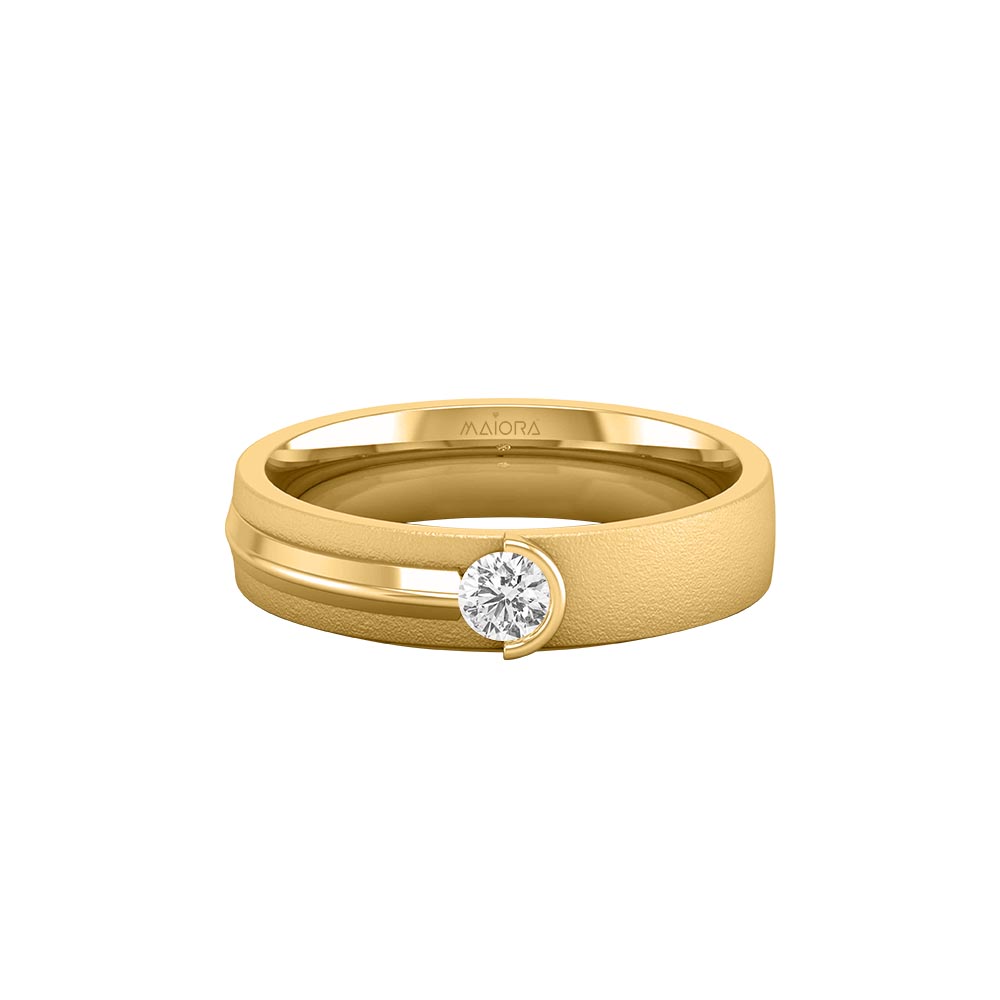 14k Gold Trending Design Gents Ring
