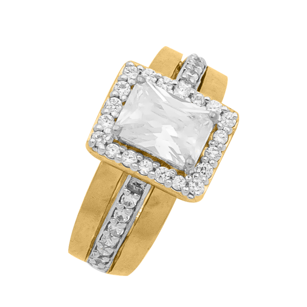 14K Gold Stylish Diamond Ring JLR57