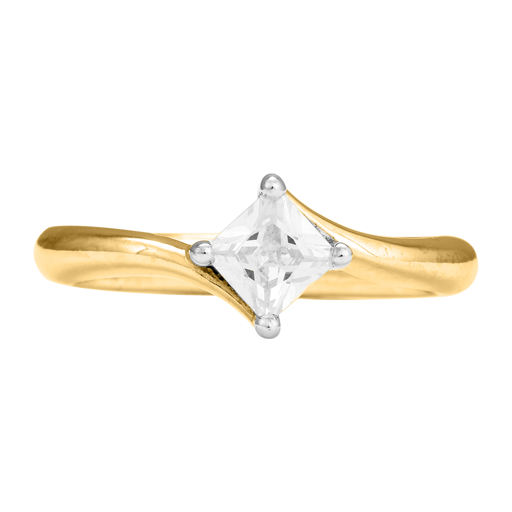 14K Gold Delicate Diamond Ring JLR47