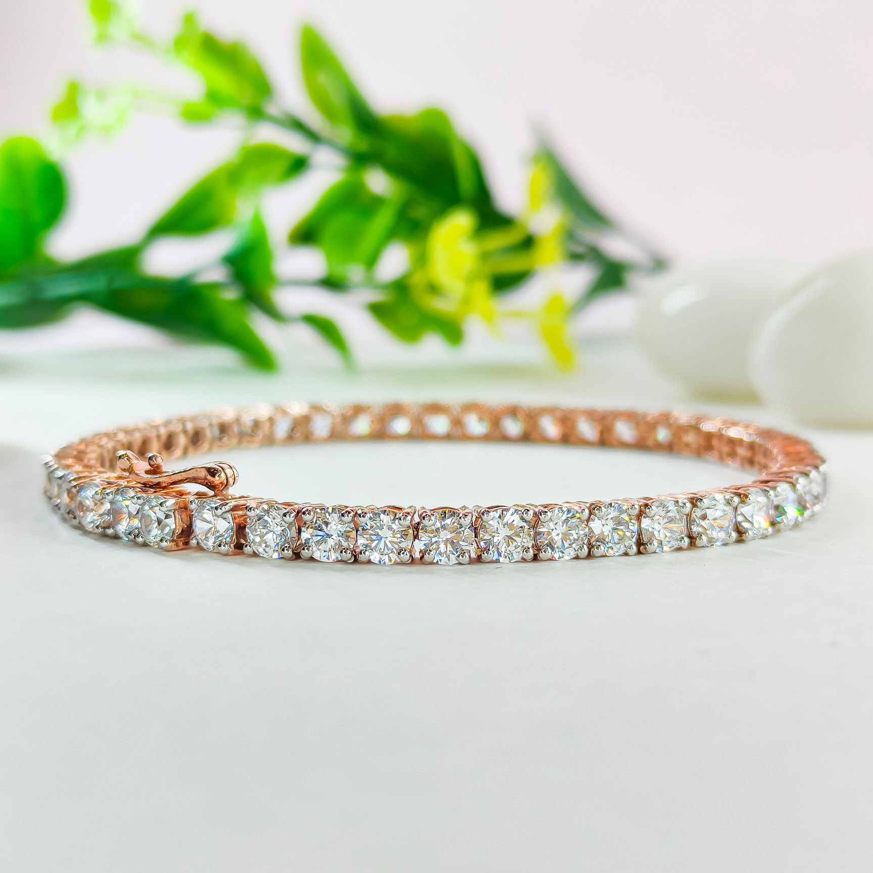 14K Gold Fancy Diamond Bracelet JBRC01