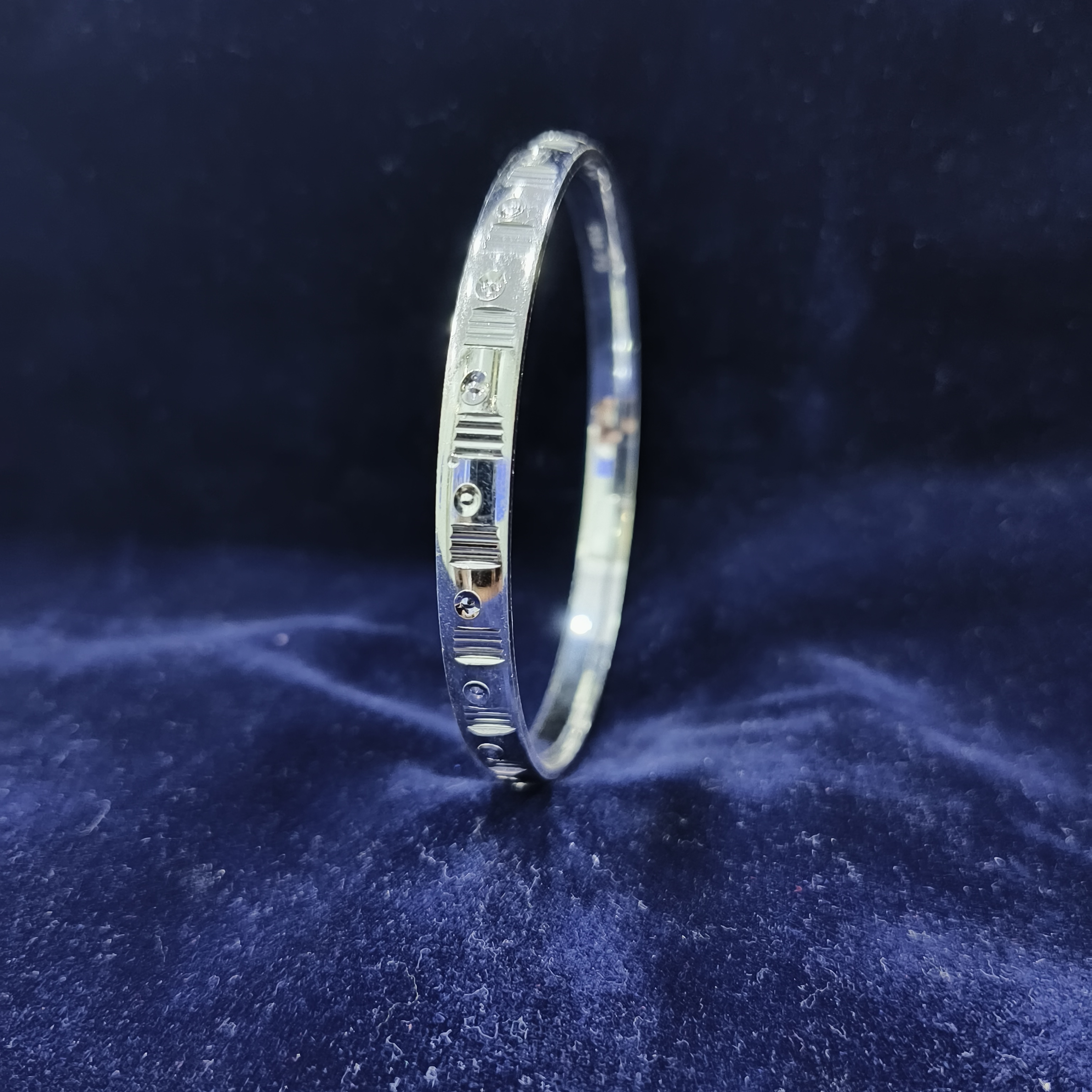 925 Silver Classic Mens Kada