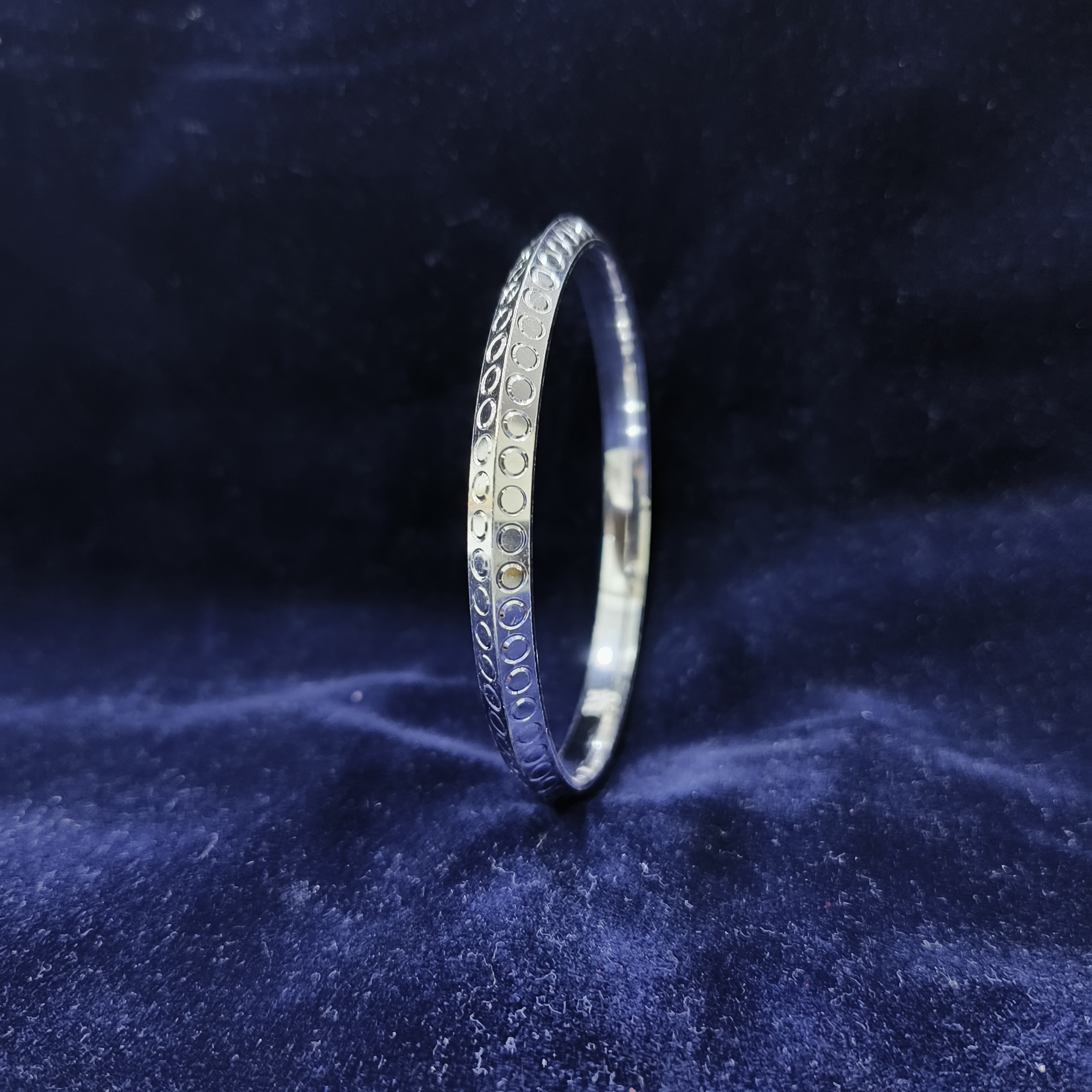 925 Silver Graceful Mens Kada
