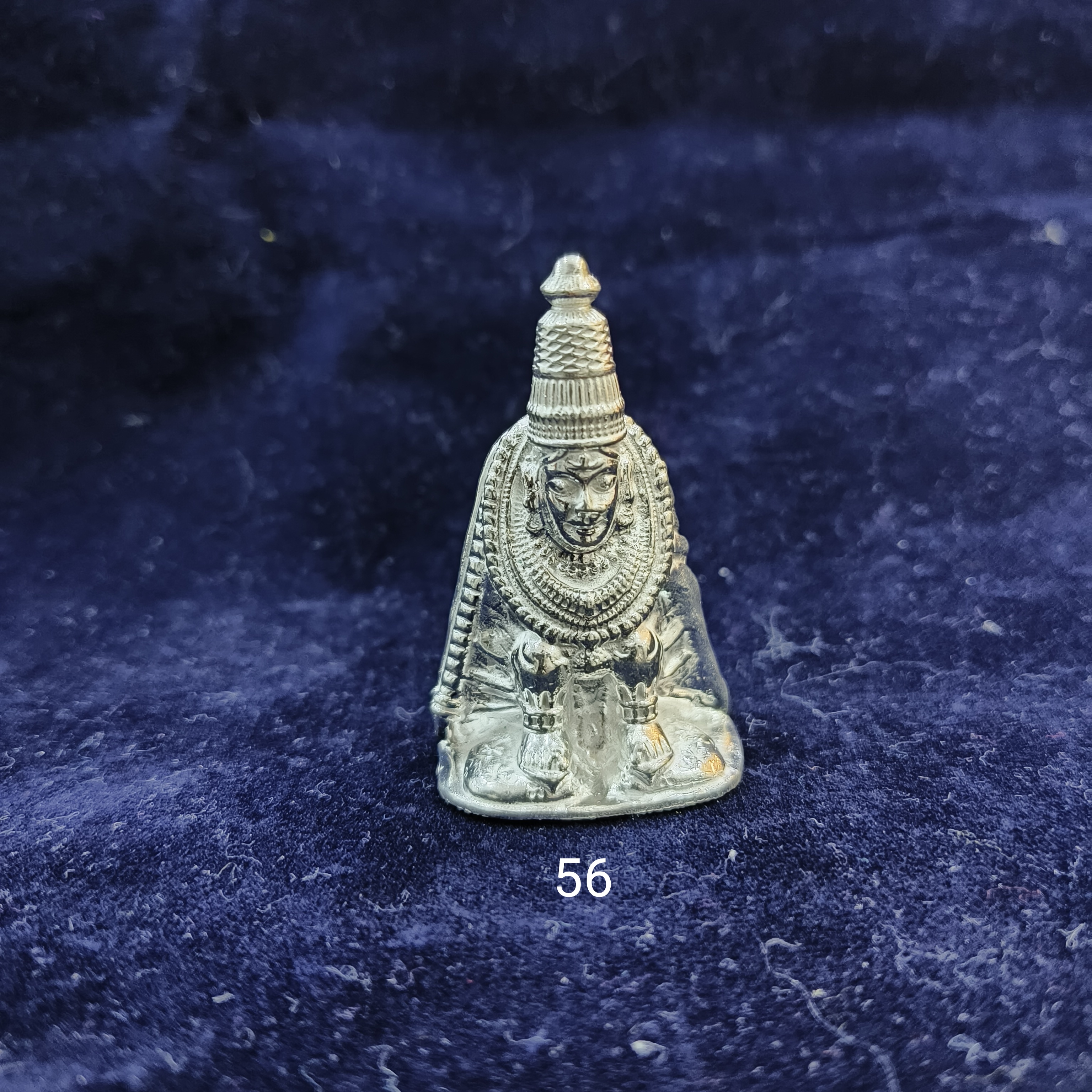 Silver tulaja bhavani idol