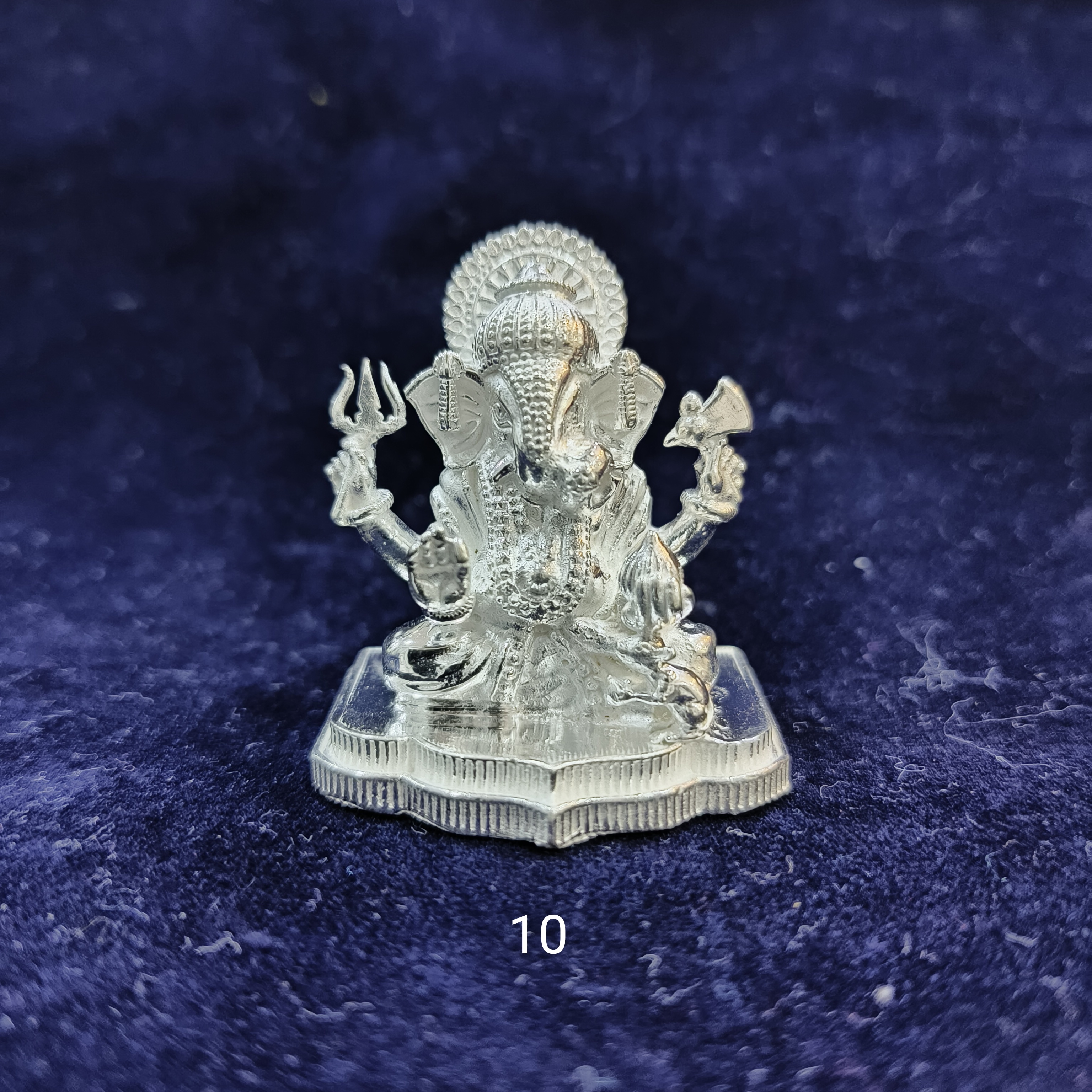 925 silver ganpati dagdusheth murti