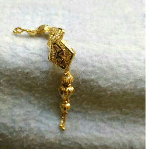 22KT Gold Long Earrings