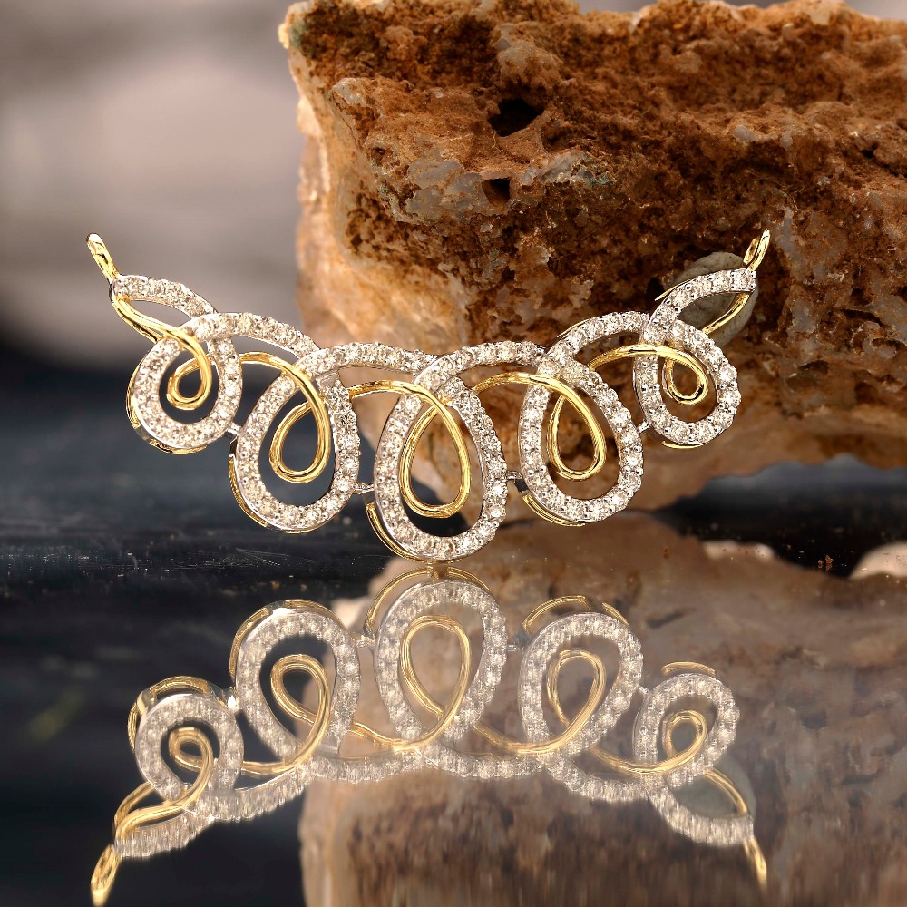 Attractive Diamond Mangalsutra TN0650