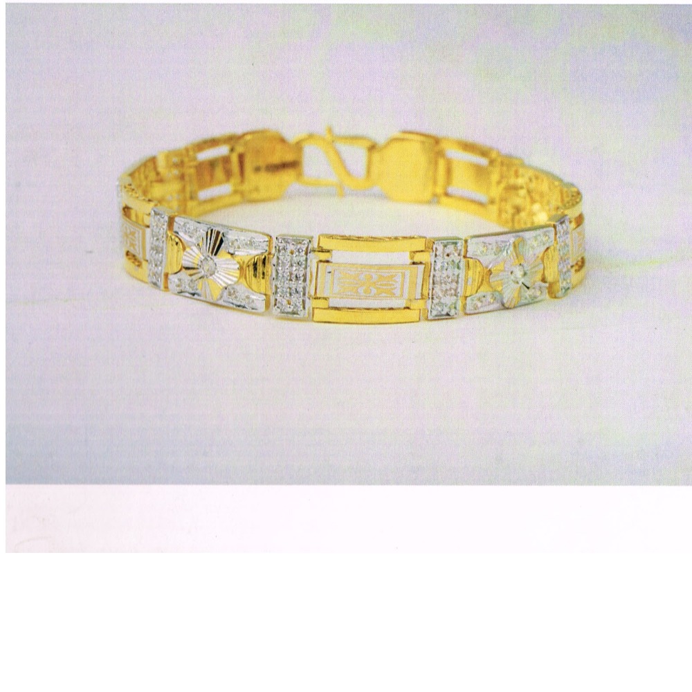22KT hallmarked fancy casting Bracelet SC-B069