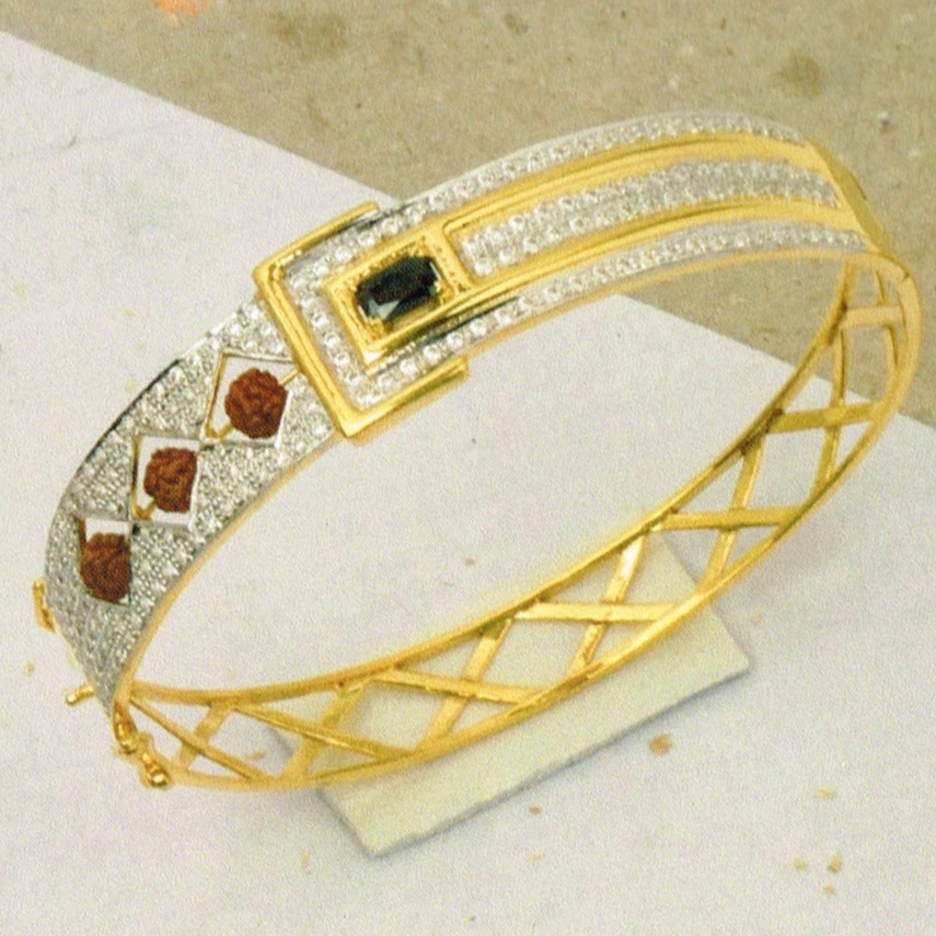 22Kt hallmarked fancy kada SC-B048