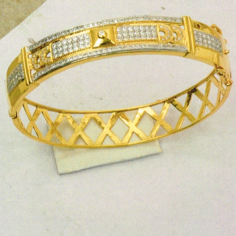 22KT hallmarked fancy kada SC-B047