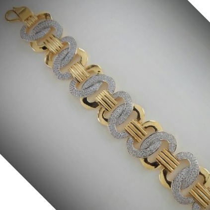 22ct hallmarked fancy casting Bracelet SC-B046