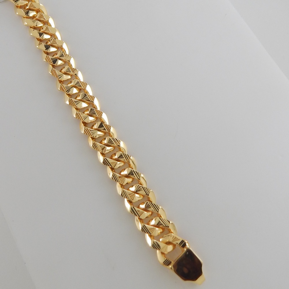 22KT hallmarked fancy casting Bracelet SC-B041