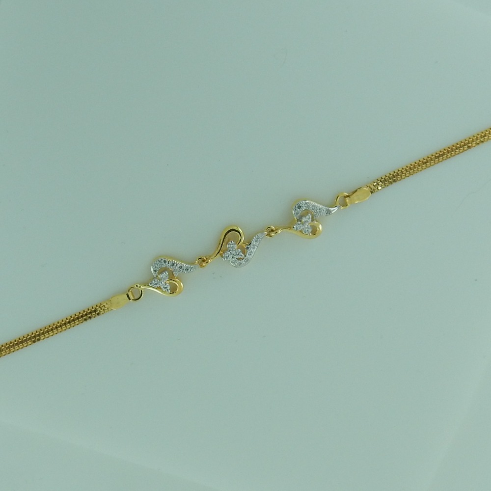 22ct hallmarked fancy casting Braclete SC-B021