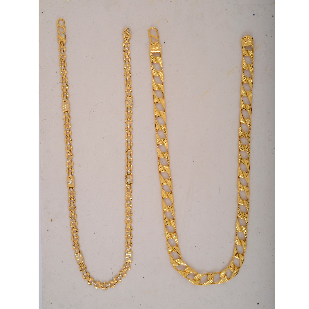 22ct hallmarked fancy singapore Chain SC-C038
