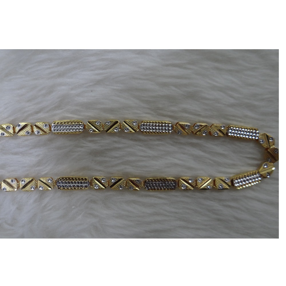 22KT Gold Handmade Fancy Chain