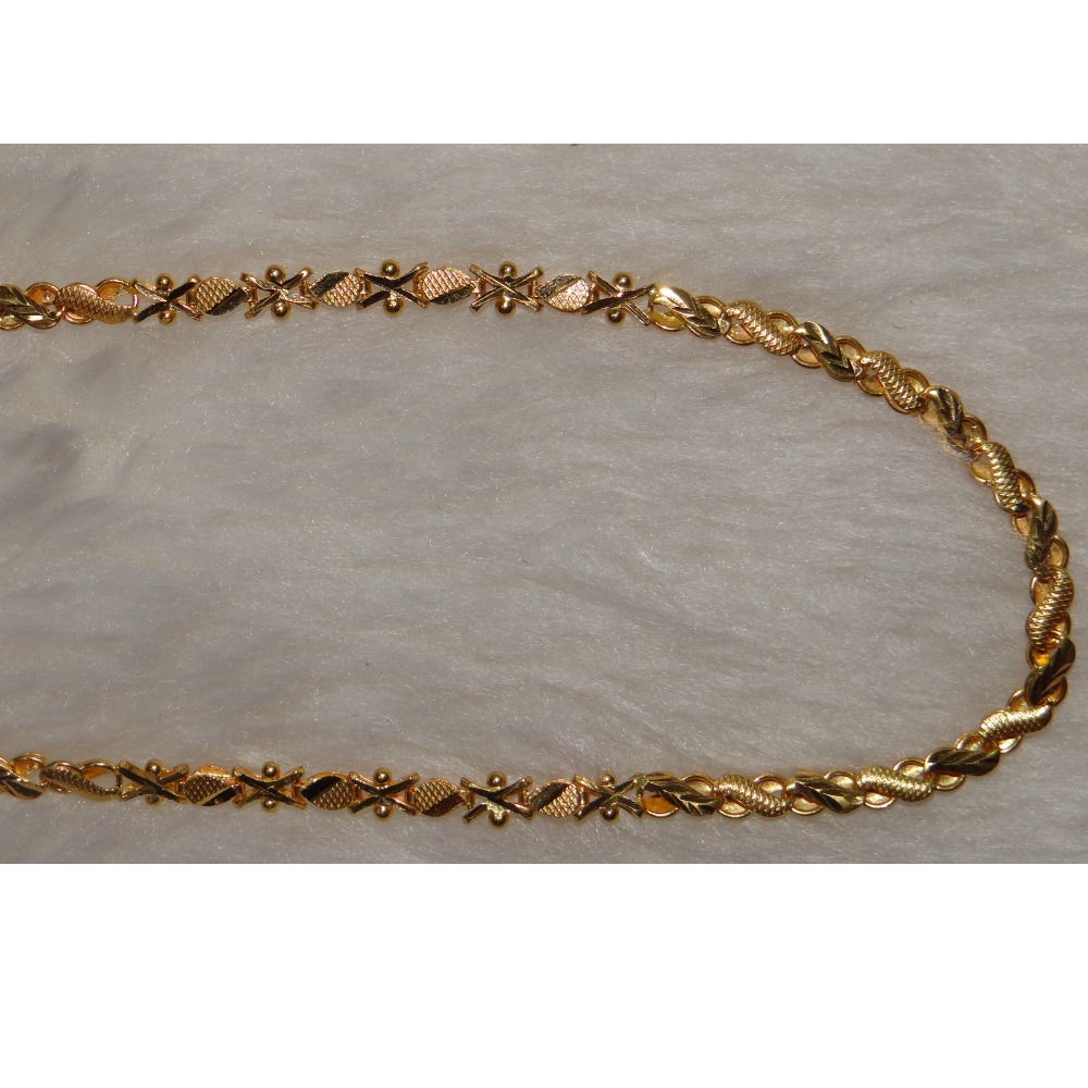 22KT Gold Hallmarked Fancy Chains