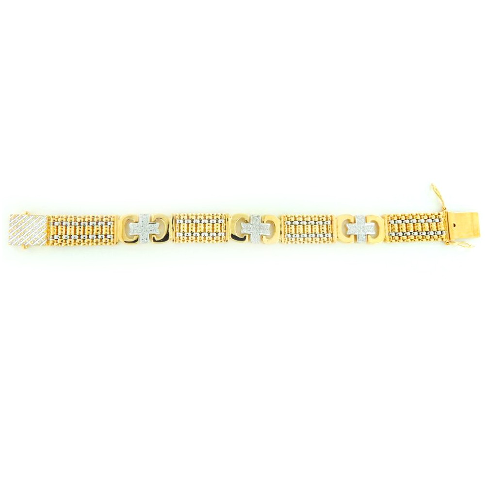 22KT Gold Attractive Gents Bracelet