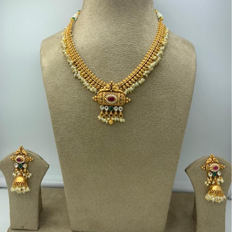 Artificial Necklace Set For Bridal