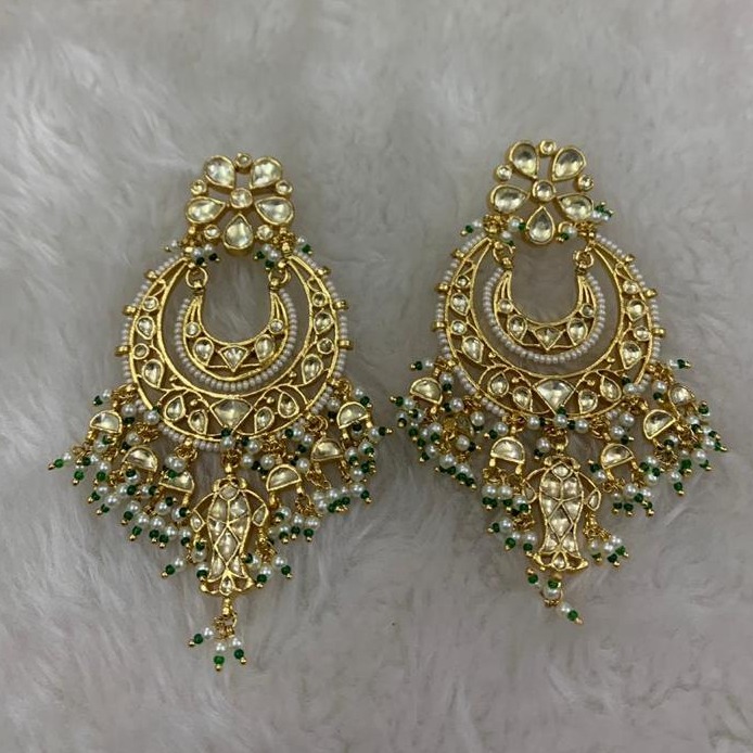 Imitation chandbali Wedding Earrings