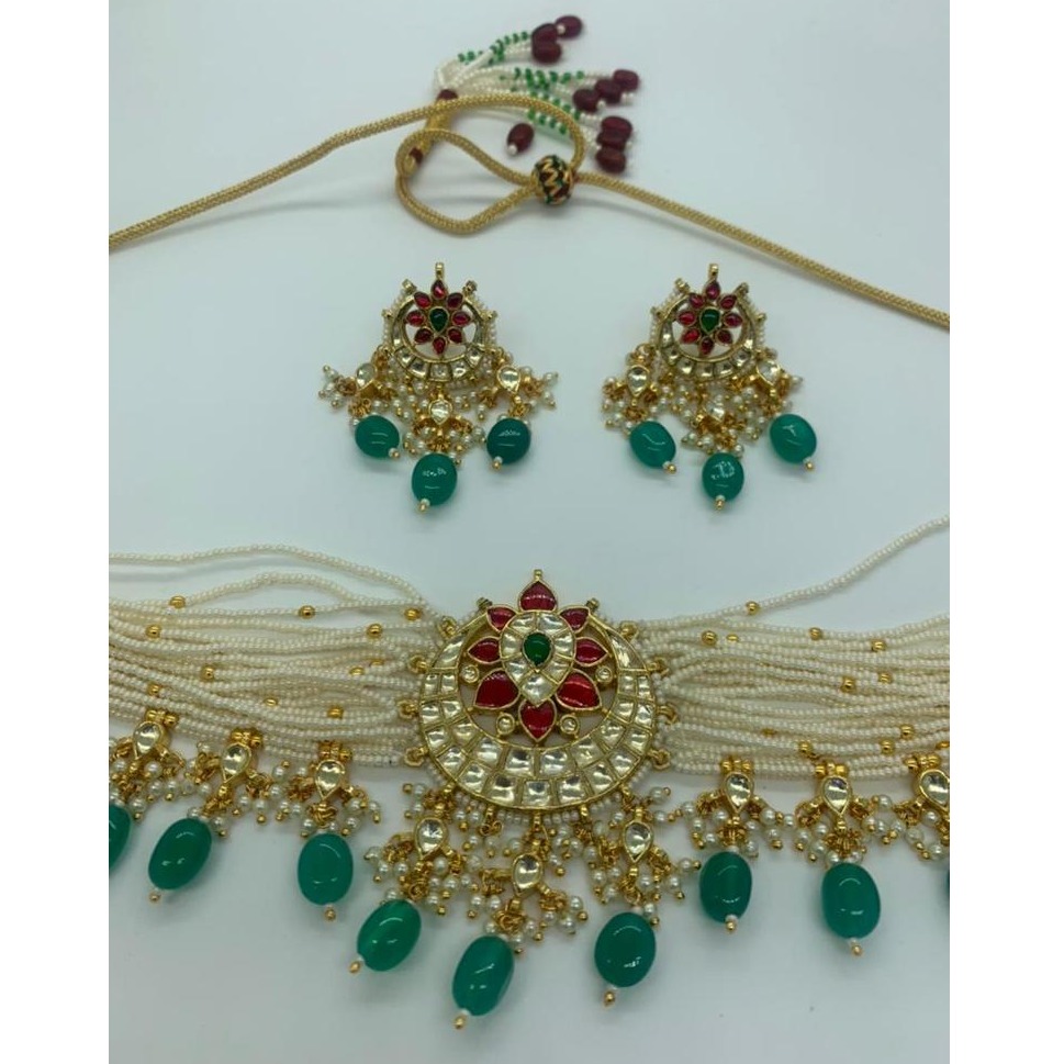 kundan Artificial necklace set