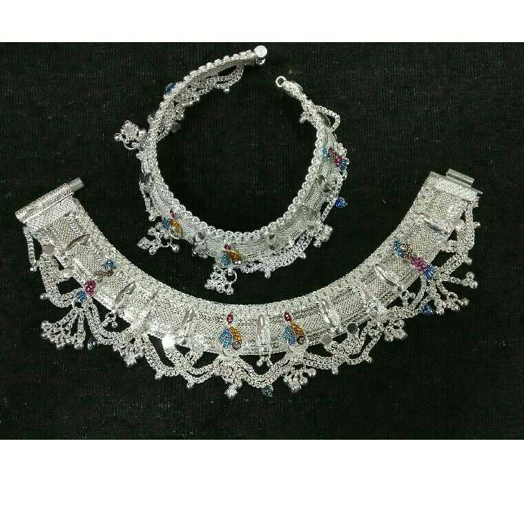 Silver Sesigner Italy Payal