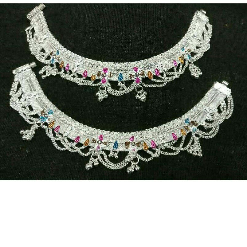 Silver Amdavadi Fancy Payal