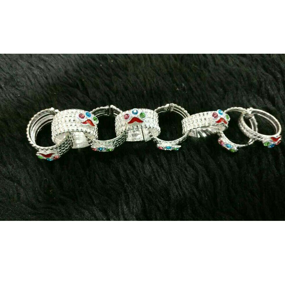 Designer Silver Vedh Bichiya Set