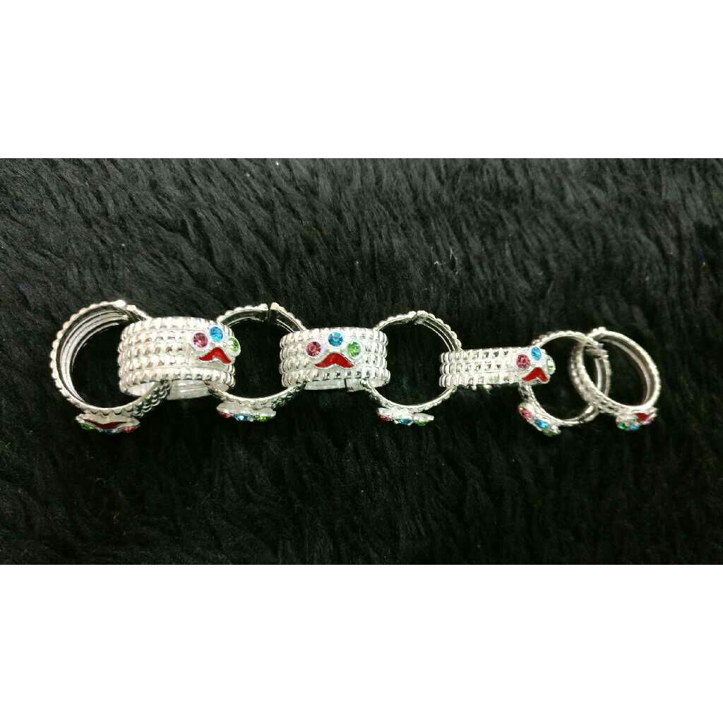 Designer Silver Ladies Vedh Bichiya Set