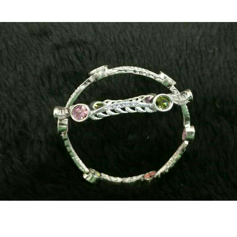 Fancy Silver Casting C Kadli Stone