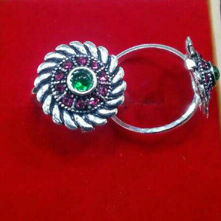 Silver Ladies Round Toe Ring ( Bichiya )