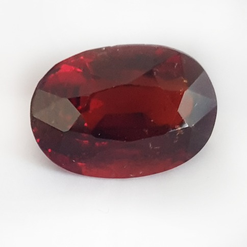 11.55ct oval natural brown hessonite gomed