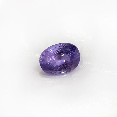3.56ct oval natural purple sapphire