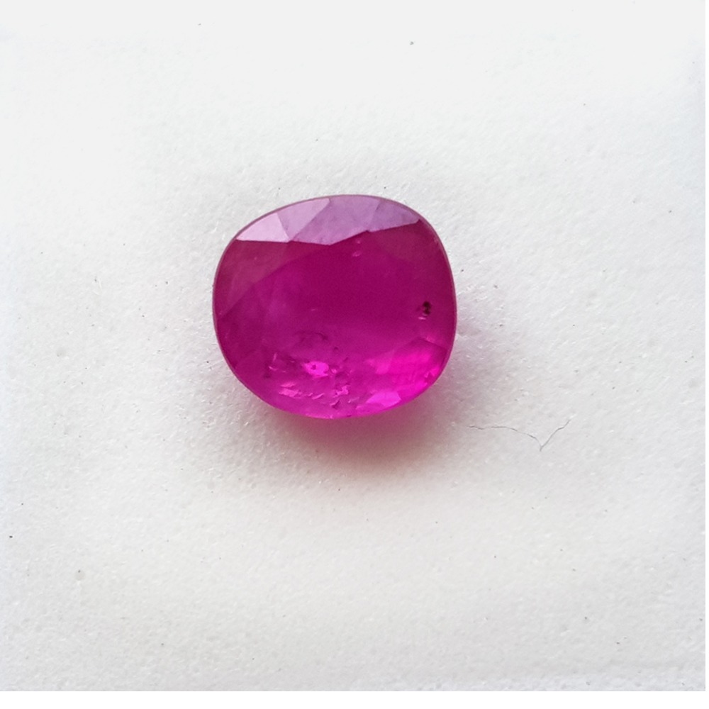 2ct (2.20 ratti) round pink ruby-manek