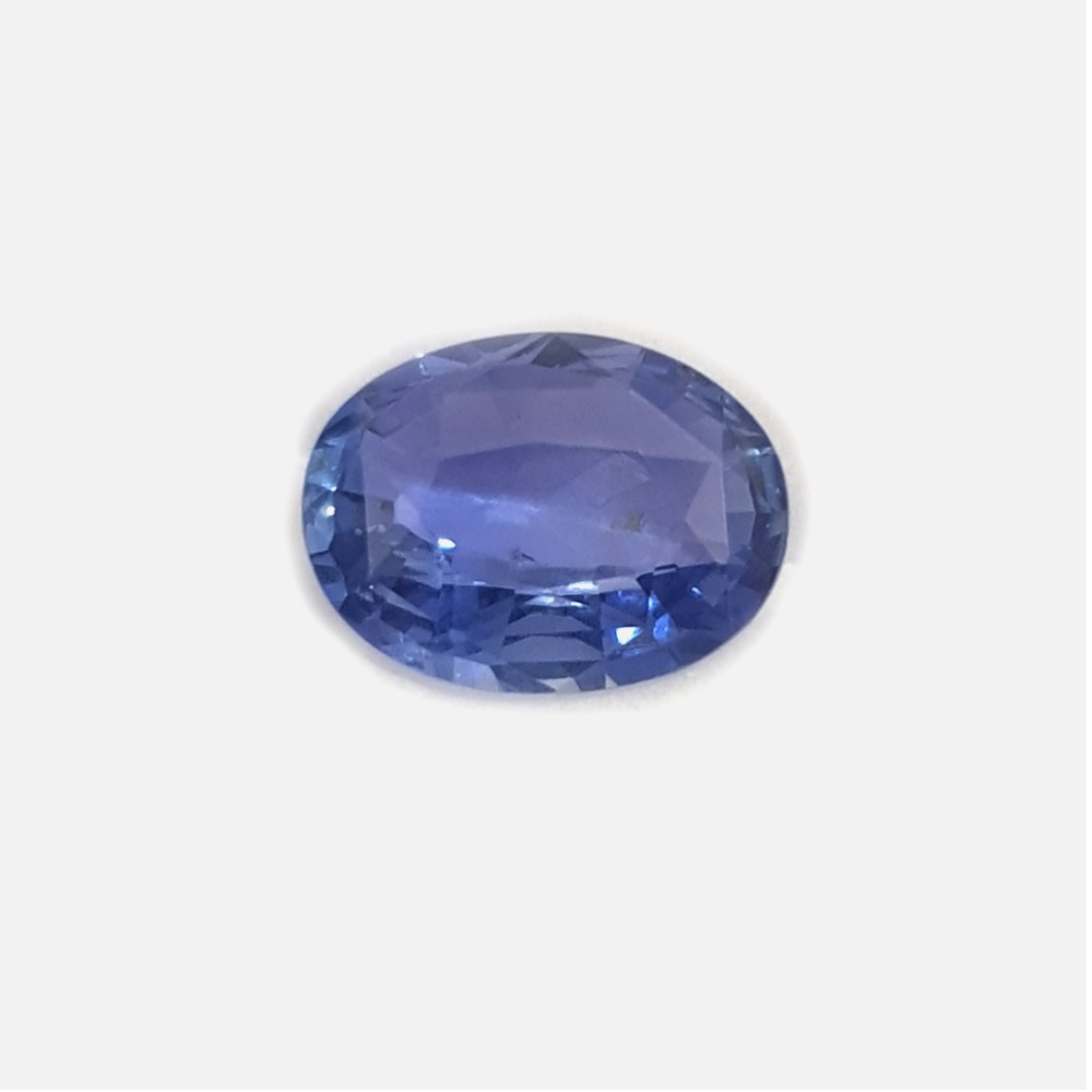 3.11ct oval blue natural sapphire neelam