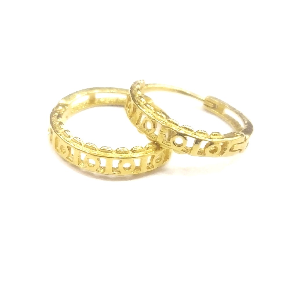 18K GOLD FANCY LADIES EARRINGS