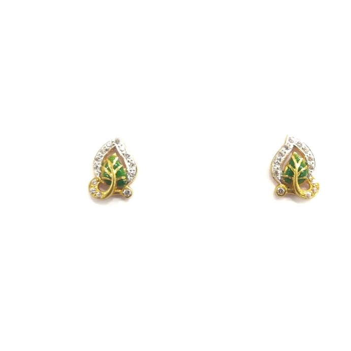 916HM GOLD FANCY LADIES EARRINGS