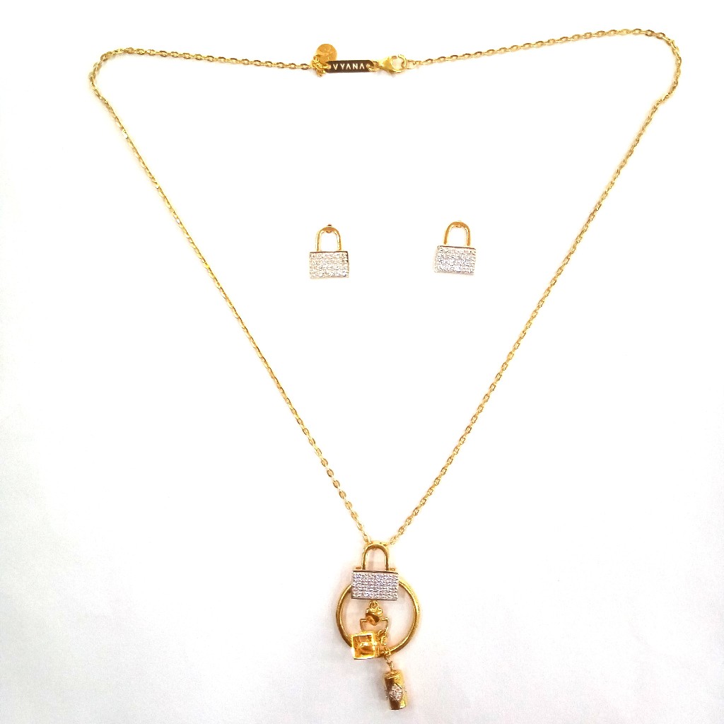 916HM GOLD ANTIQUE FANCY LADIES CHAIN