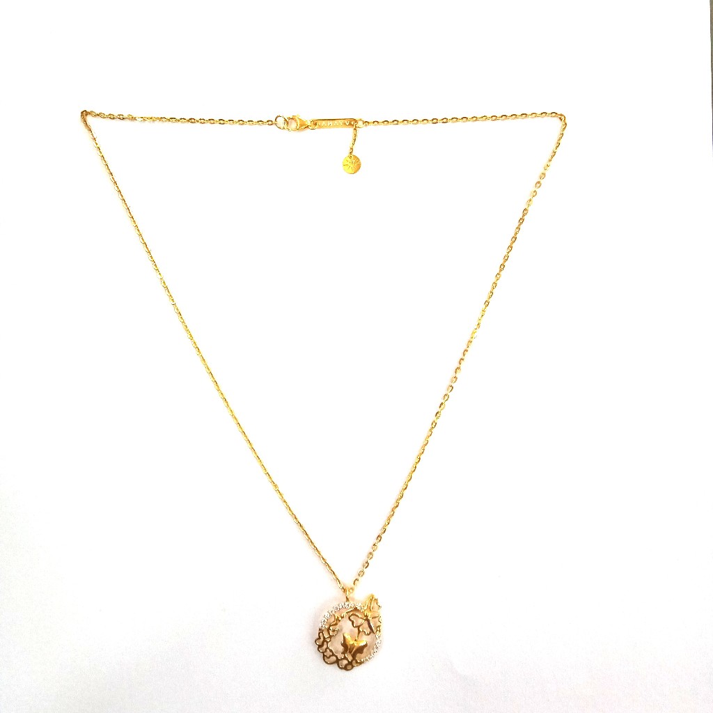 916HM GOLD ANTIQUE FANCY LADIES CHAIN